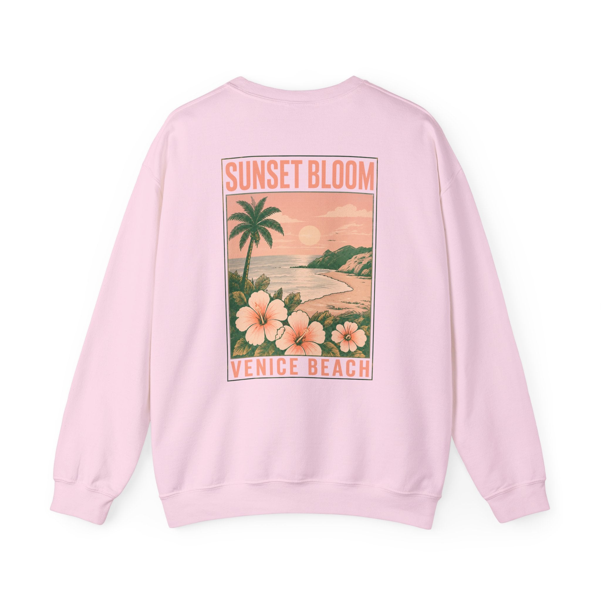 Venice Beach Sunset Bloom Sweatshirt
