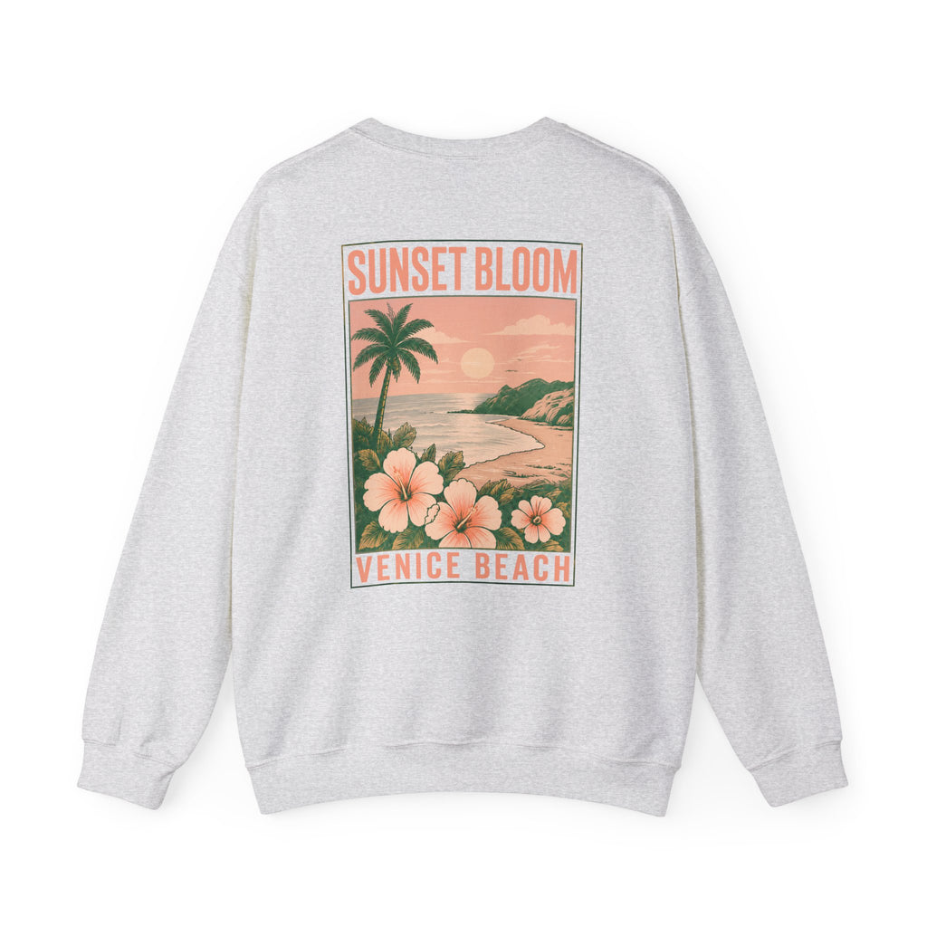 Venice Beach Sunset Bloom Sweatshirt