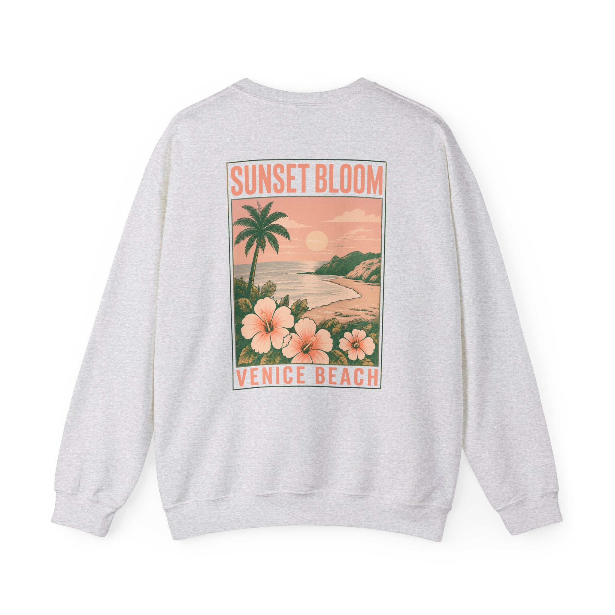 Venice Beach Sunset Bloom Sweatshirt