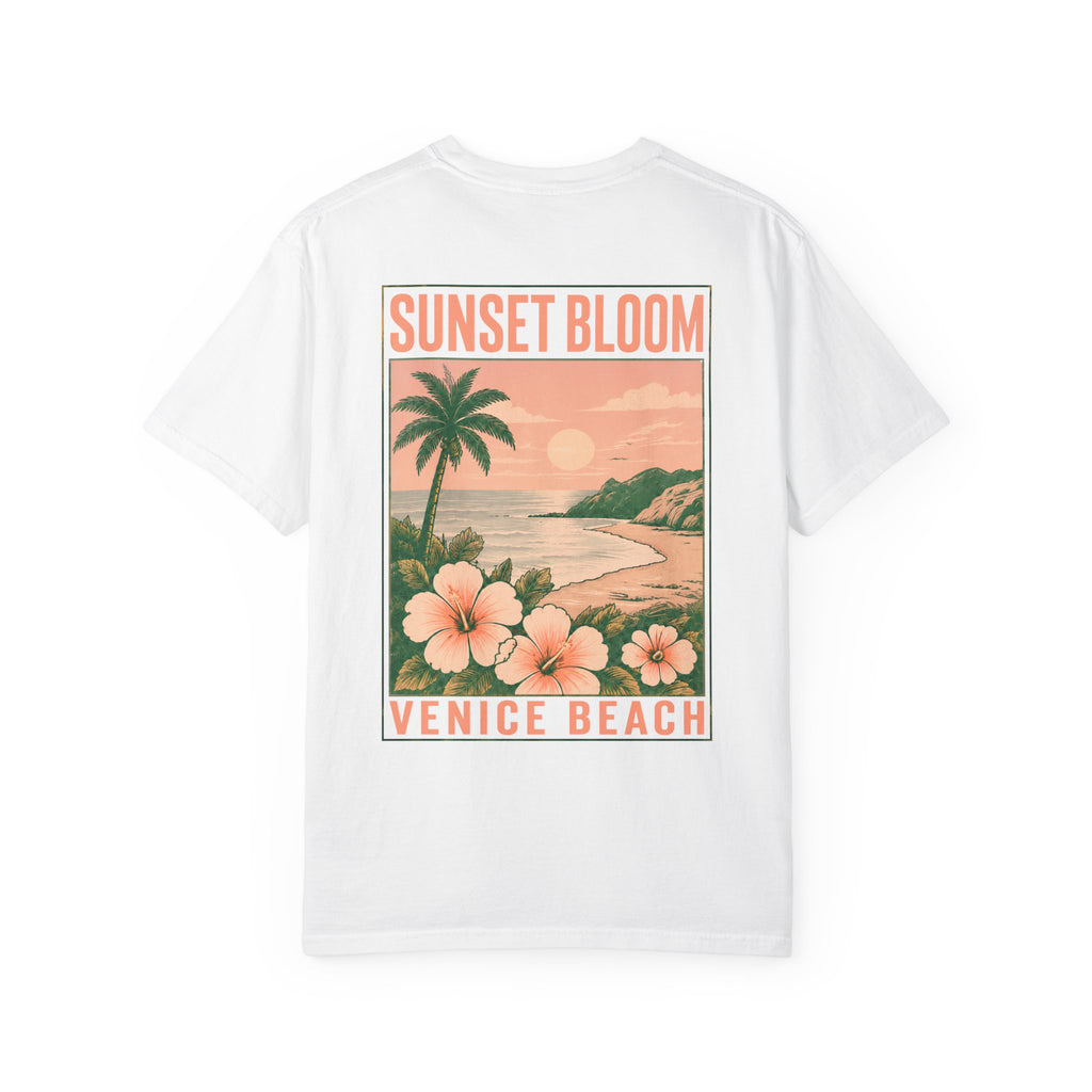 Sunset Bloom Venice Beach Retro Shirt